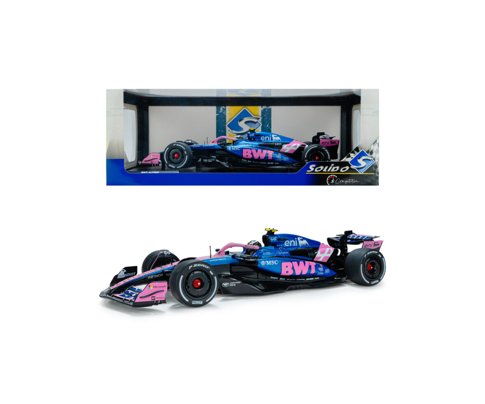 Solido 1:18 Alpine A525 #7 blau