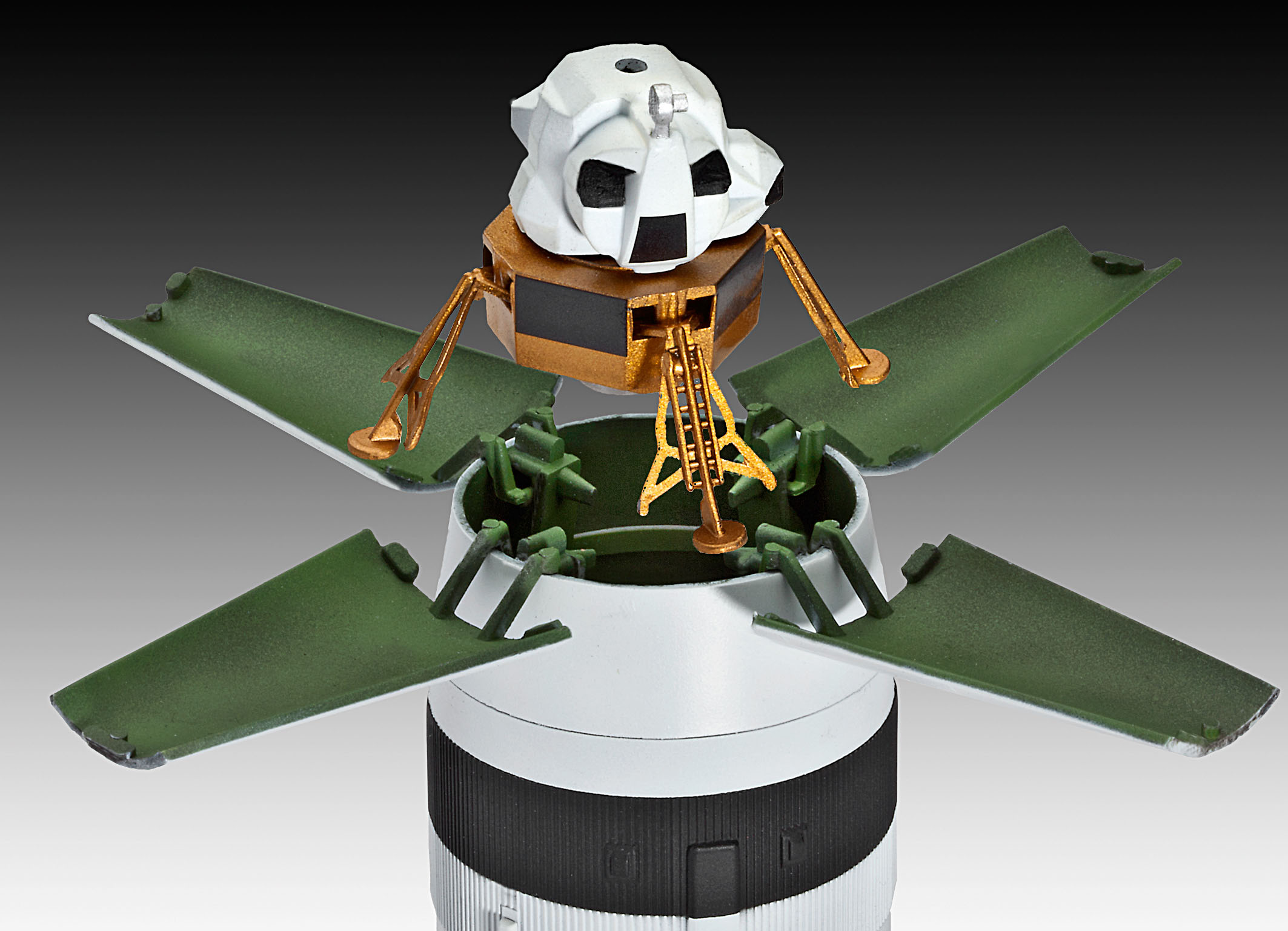Revell 04909 Apollo Saturn V Modellbausatz Spule, Maschine, Rotor, Spirale, Roboter
