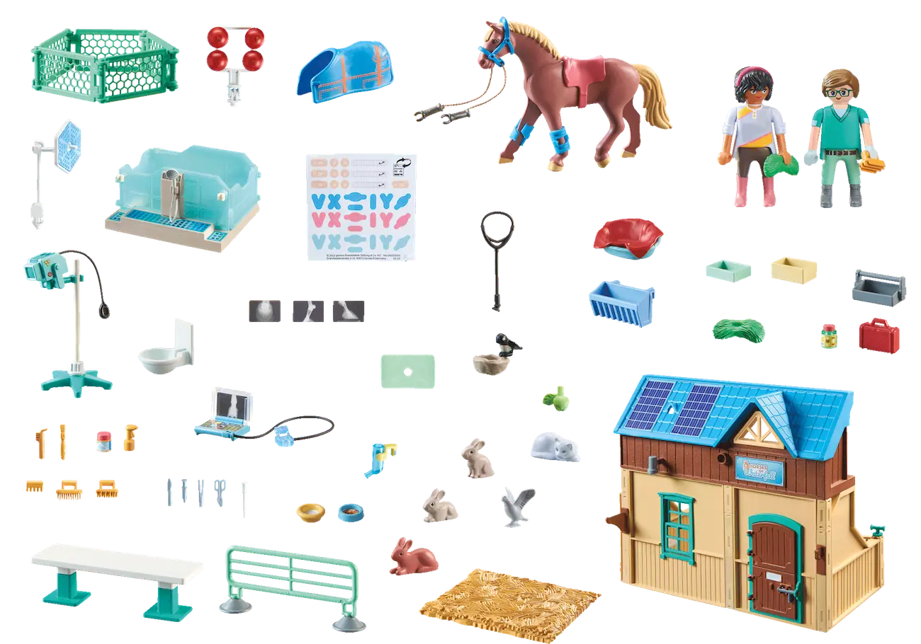 PLAYMOBIL 71352 Reittherapie & Tierarztpraxis