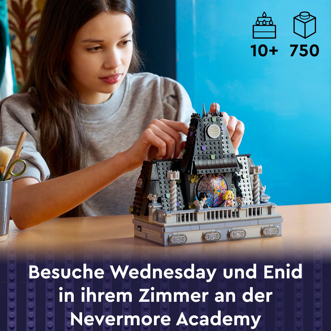 LEGO® Wednesday™ 76781 Wednesdays und Enids Zimmer im Studentenwohnheim LEGO® Wednesday™ 76781 Wednesdays und Enids Zimmer im Studentenwohnheim