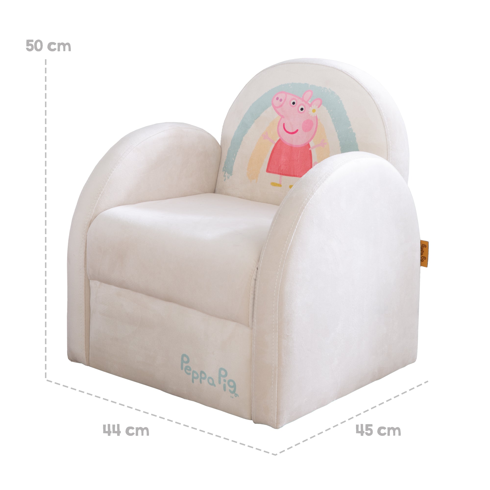 Roba 450122PP1 Kindersessel Peppa Pig beige – Spielmöbel - Bild 3 Roba 450122PP1 Kindersessel Peppa Pig beige – Spielmöbel - Produktbild 3