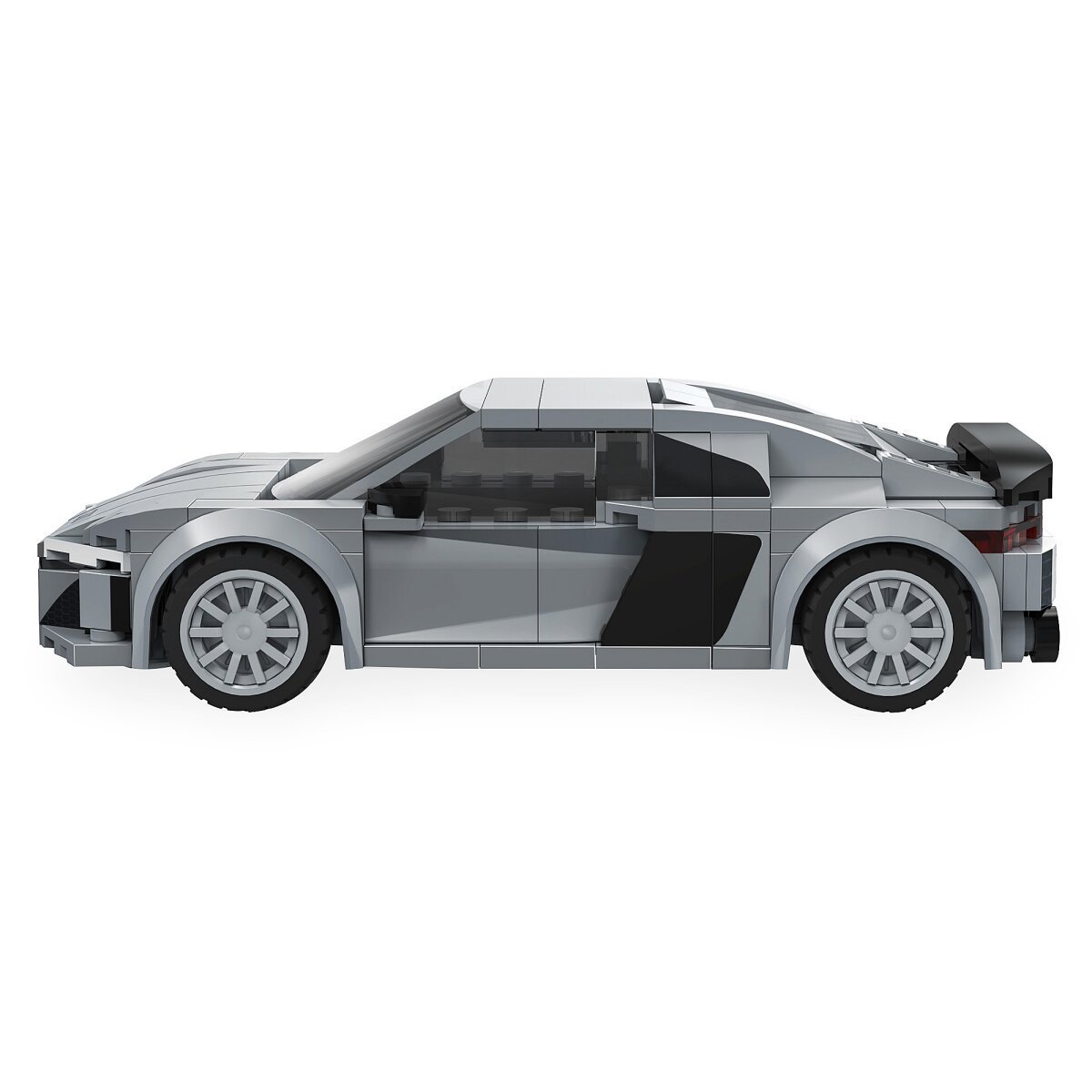 JAMARA CaDA Audi R8 Coupé 1:24 grau Bricks ab 8 Jahren