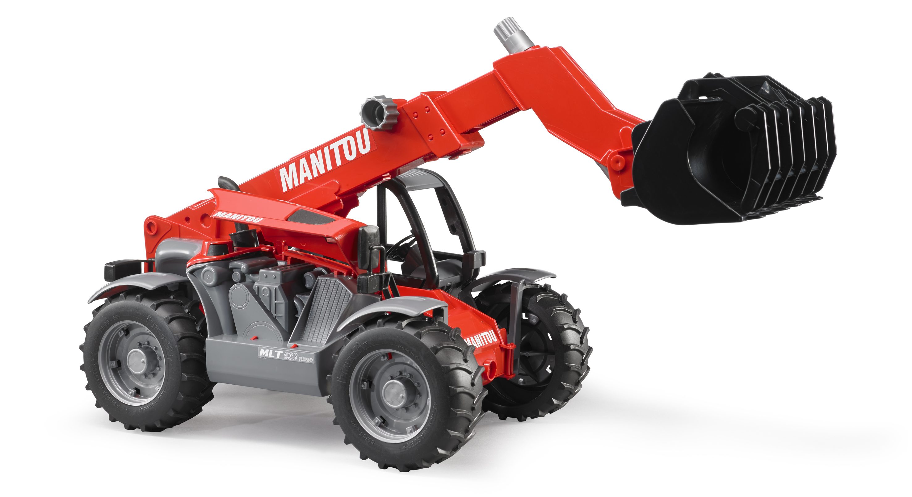 BRUDER 02125 - Manitou Teleskoplader MLT 633 - Bild 5