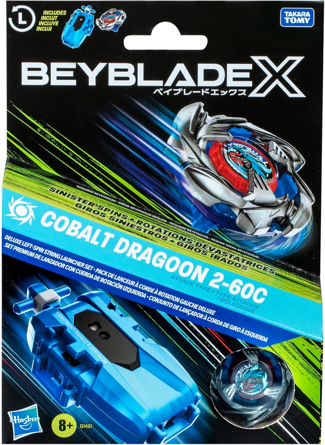 Beyblade X Deluxe Launcher Roosevelt