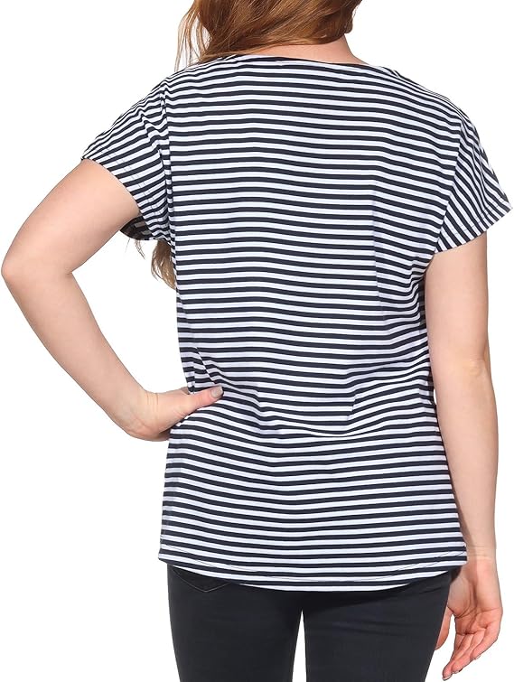 Elbsand 70691/0003 T-SHIRT, SELMA, DUNKELBLAU/WEIß ELB 70691/0003 Elbsand 70691/0003 T-SHIRT, SELMA, DUNKELBLAU/WEIß von Elbsand bei Conquest. Artikel ELB 70691/0003.