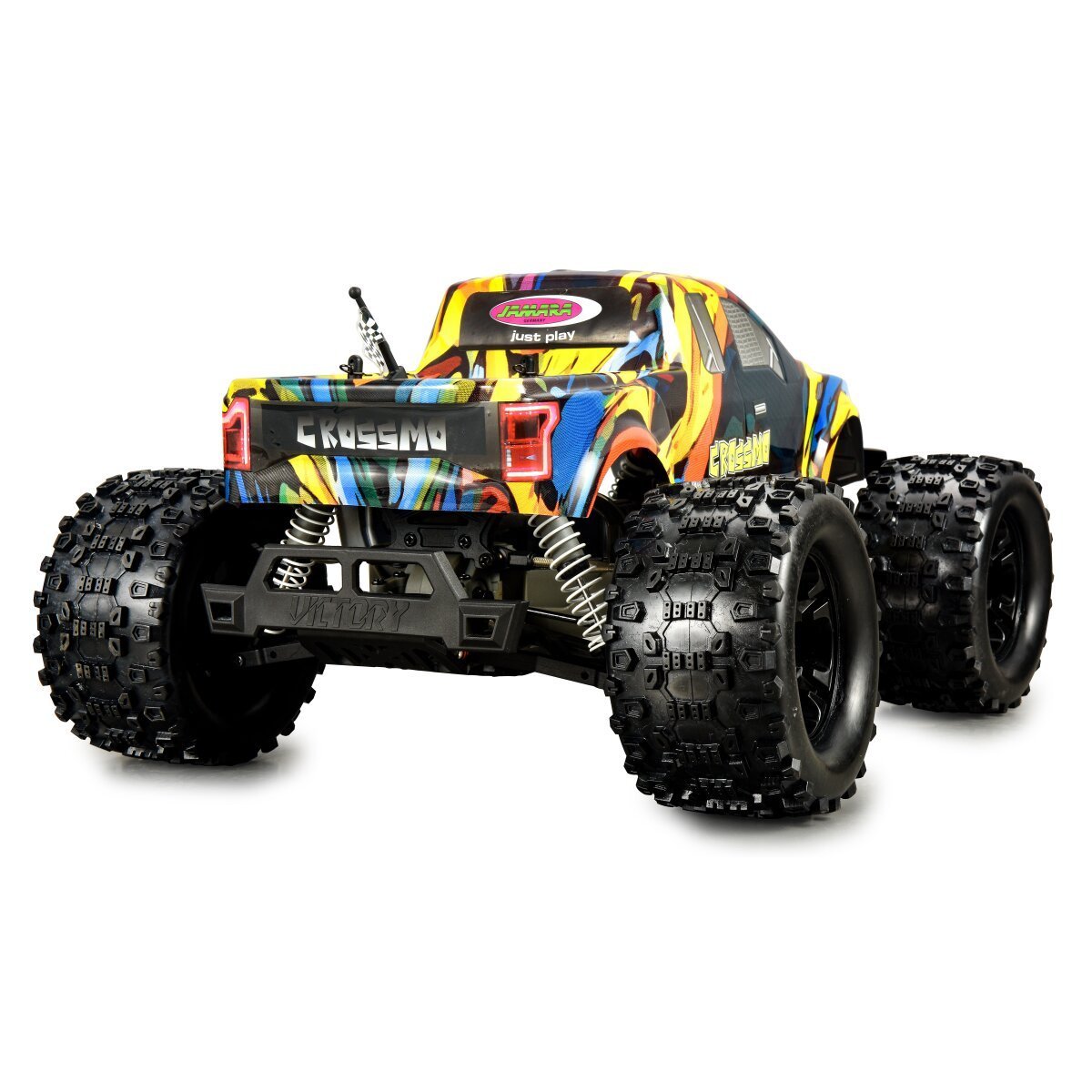 JAMARA Crossmo Monstertruck 4WD 1:10 NiMh 2,4GHz ab 14 Jahren JAMARA Crossmo Monstertruck 4WD 1:10 NiMh 2,4GHz ab 14 Jahren