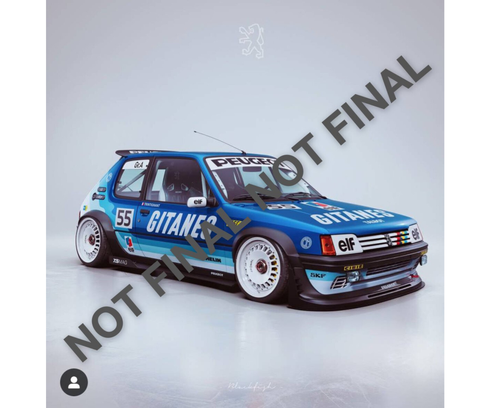 Solido 1:18 Peugeot 205 GTI 1990