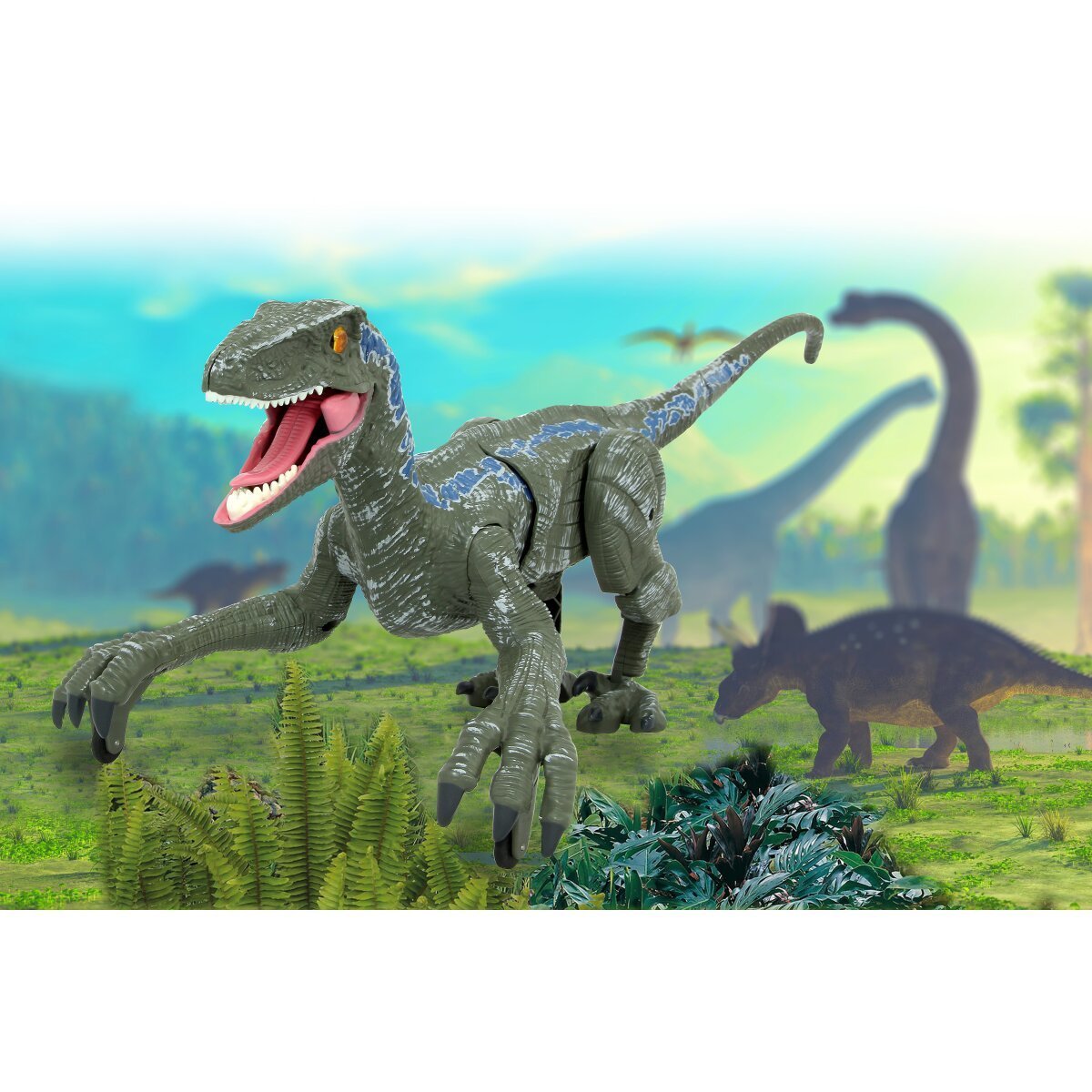 JAMARA Dinosaurier Velociraptor Li-Ion 3,7V 2,4GHz ab 6 Jahren