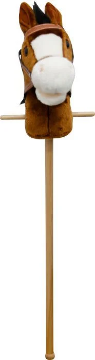 SpielMaus Holz Plüsch Steckenpferd mit Sound, braun, 98 cm SpielMaus Holz Plüsch Steckenpferd mit Sound, braun, 98 cm