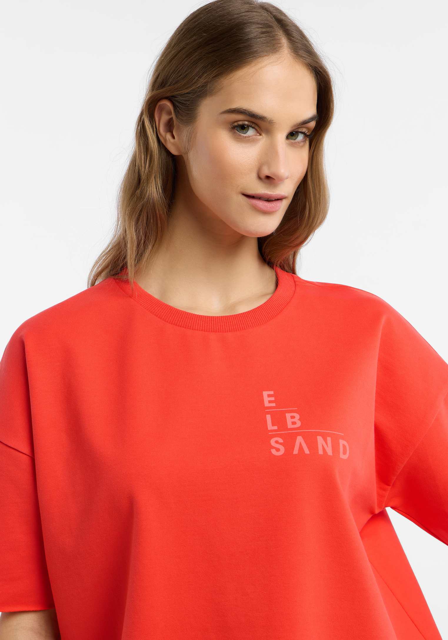 Elbsand Gaelle T-Sweat in Rot Bild 6 Elbsand Gaelle T-Sweat in Rot, Produktfoto 6.