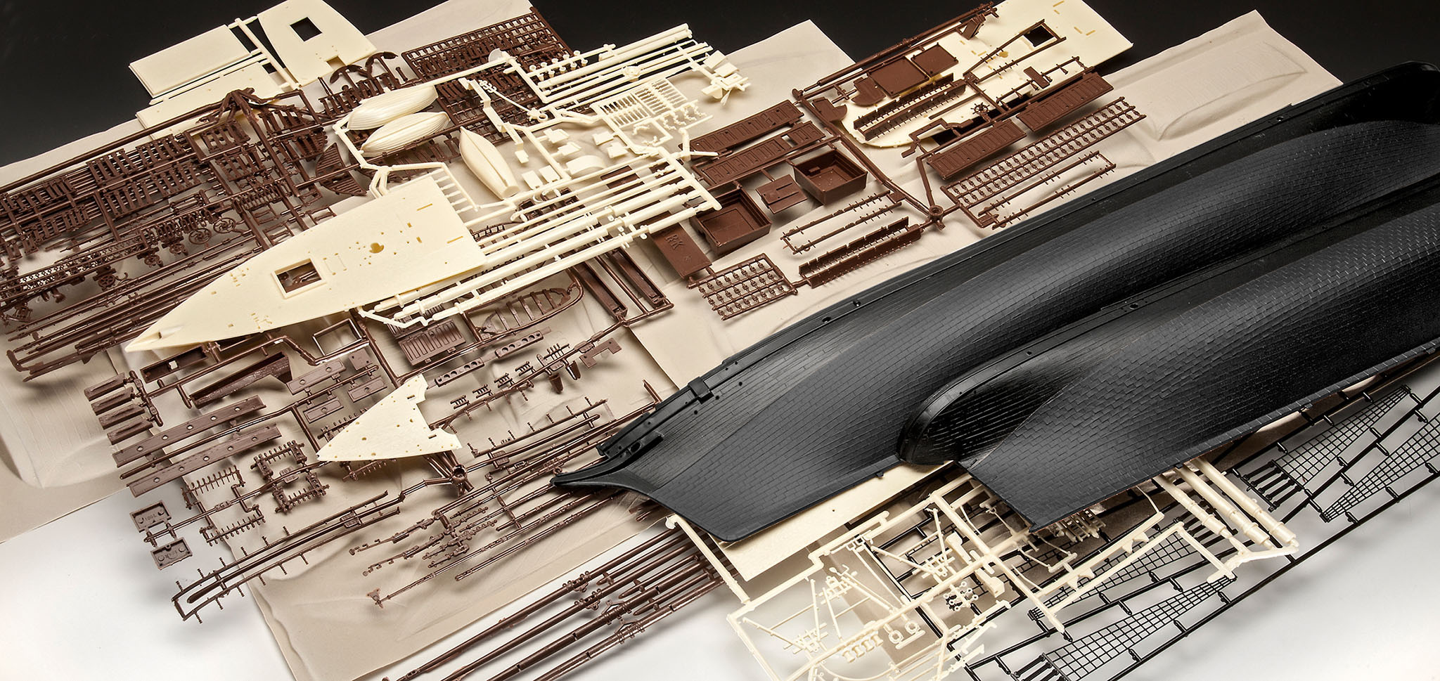 Revell 05422 Cutty Sark Modellbausatz CAD-Diagramm, Diagramm