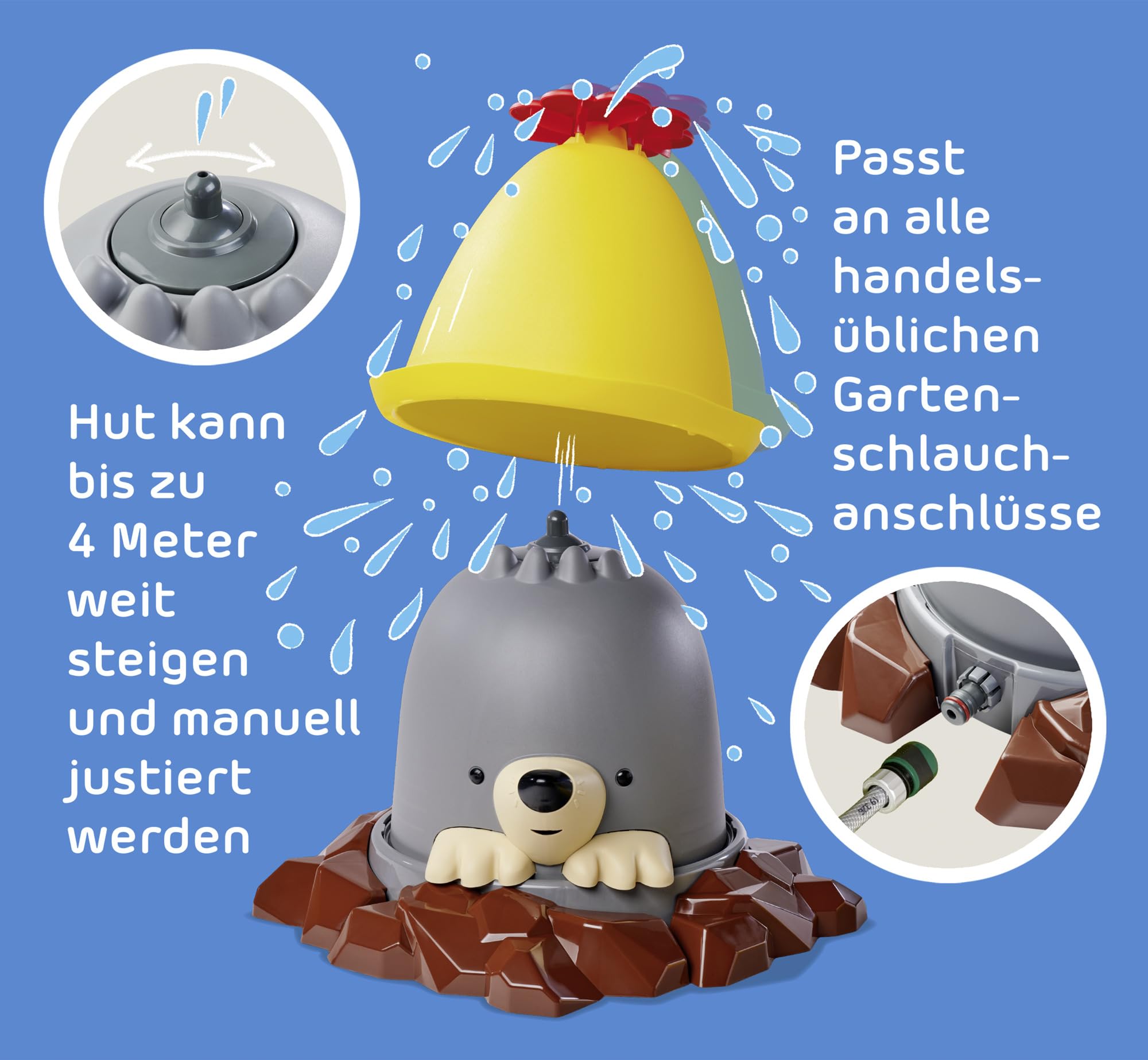AquaPlay Moli DE Lampe, Kleidung, Schutzhelm, Helm, Werbung