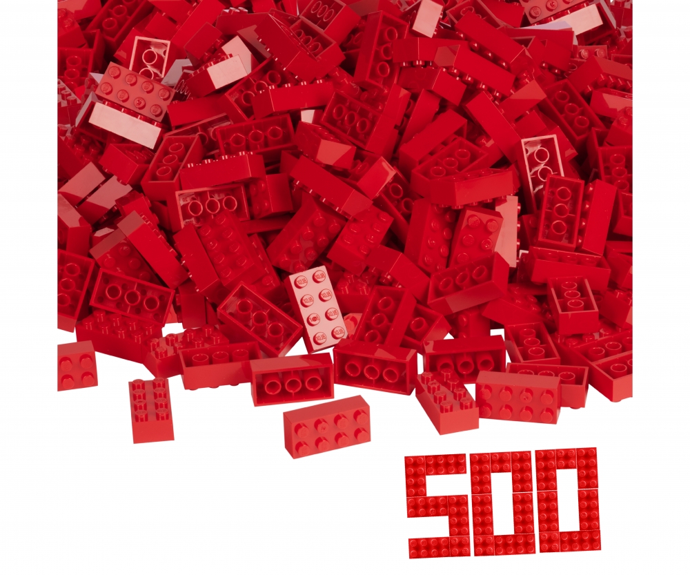 Androni Blox 500 rote 8er Steine lose