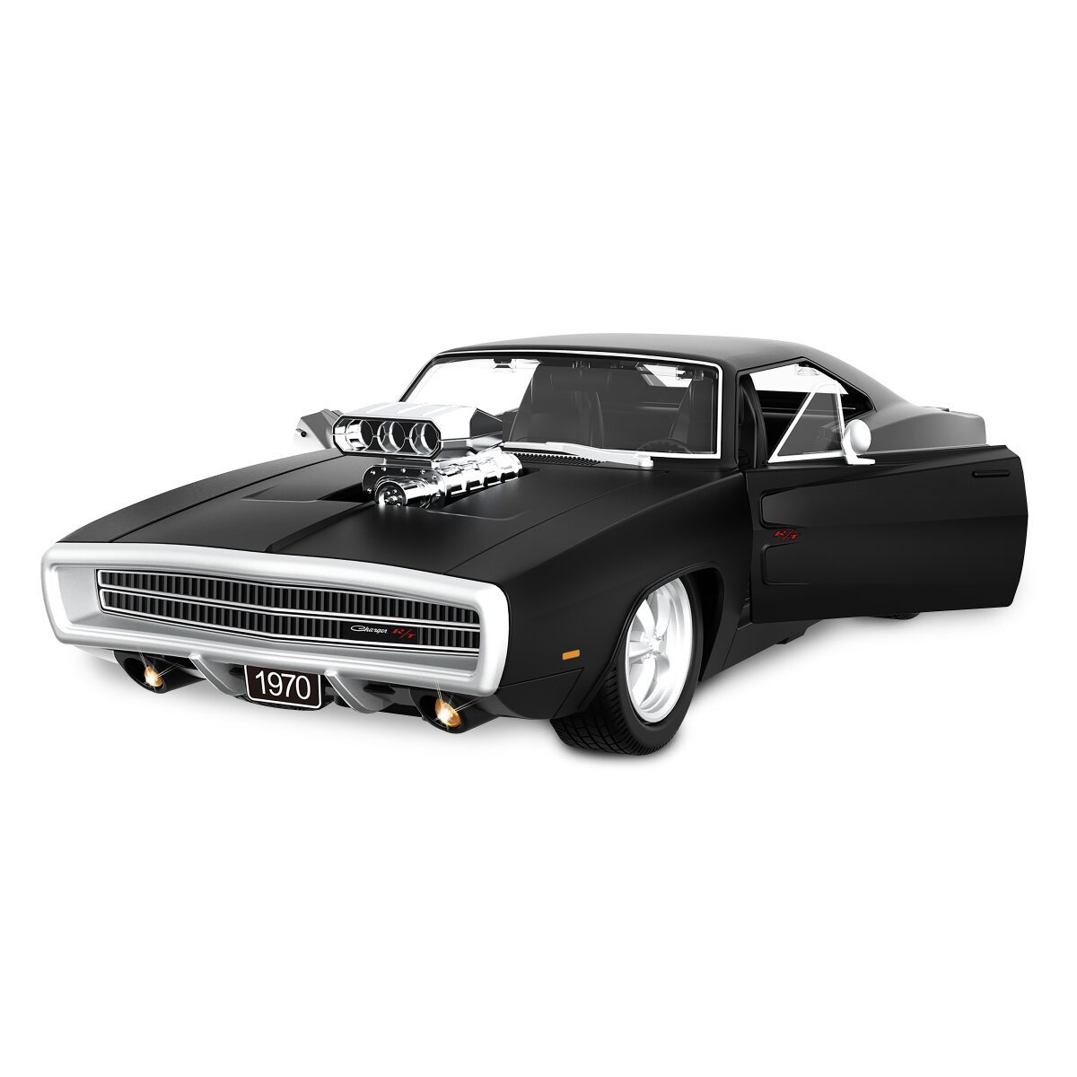 JAMARA Dodge Charger R/T 1970 1:16 schwarz 2,4GHz Tür manuell ab 6 Jahren JAMARA Dodge Charger R/T 1970 1:16 schwarz 2,4GHz Tür manuell ab 6 Jahren