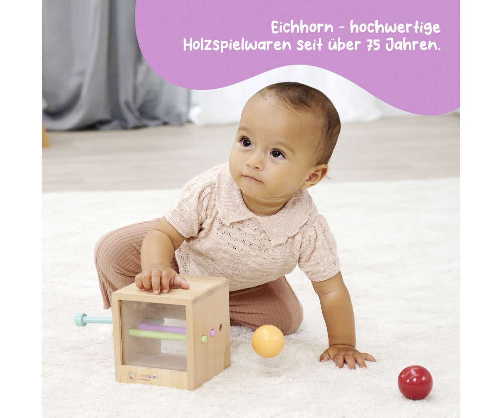 Eichhorn EH Montessori Box mit Kugeln