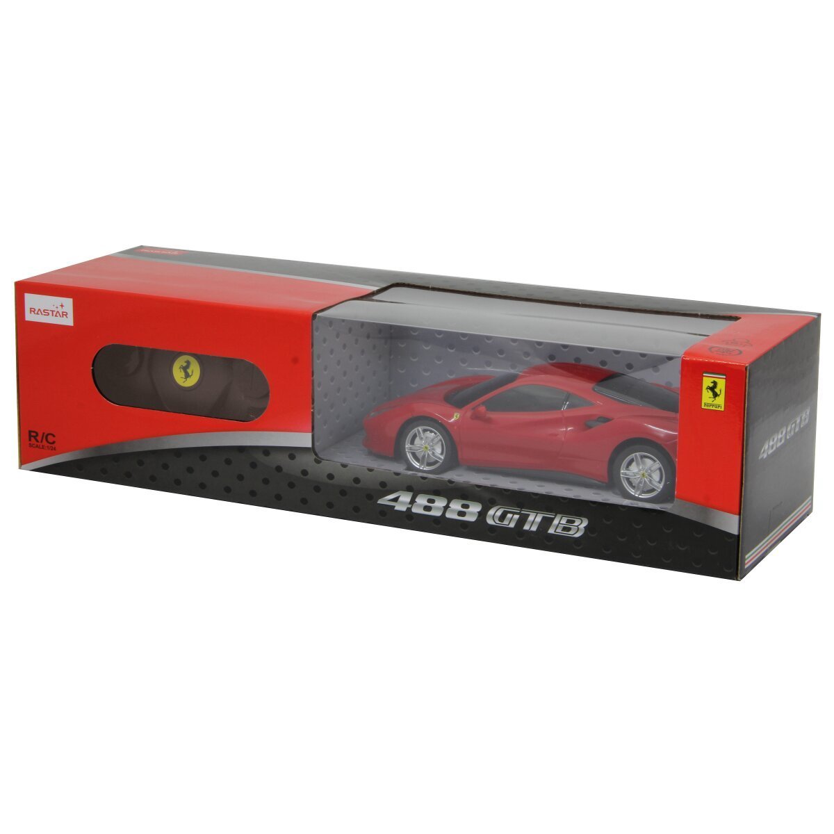 JAMARA Ferrari 488 GTB 1:24 rot 2,4GHz ab 6 Jahren