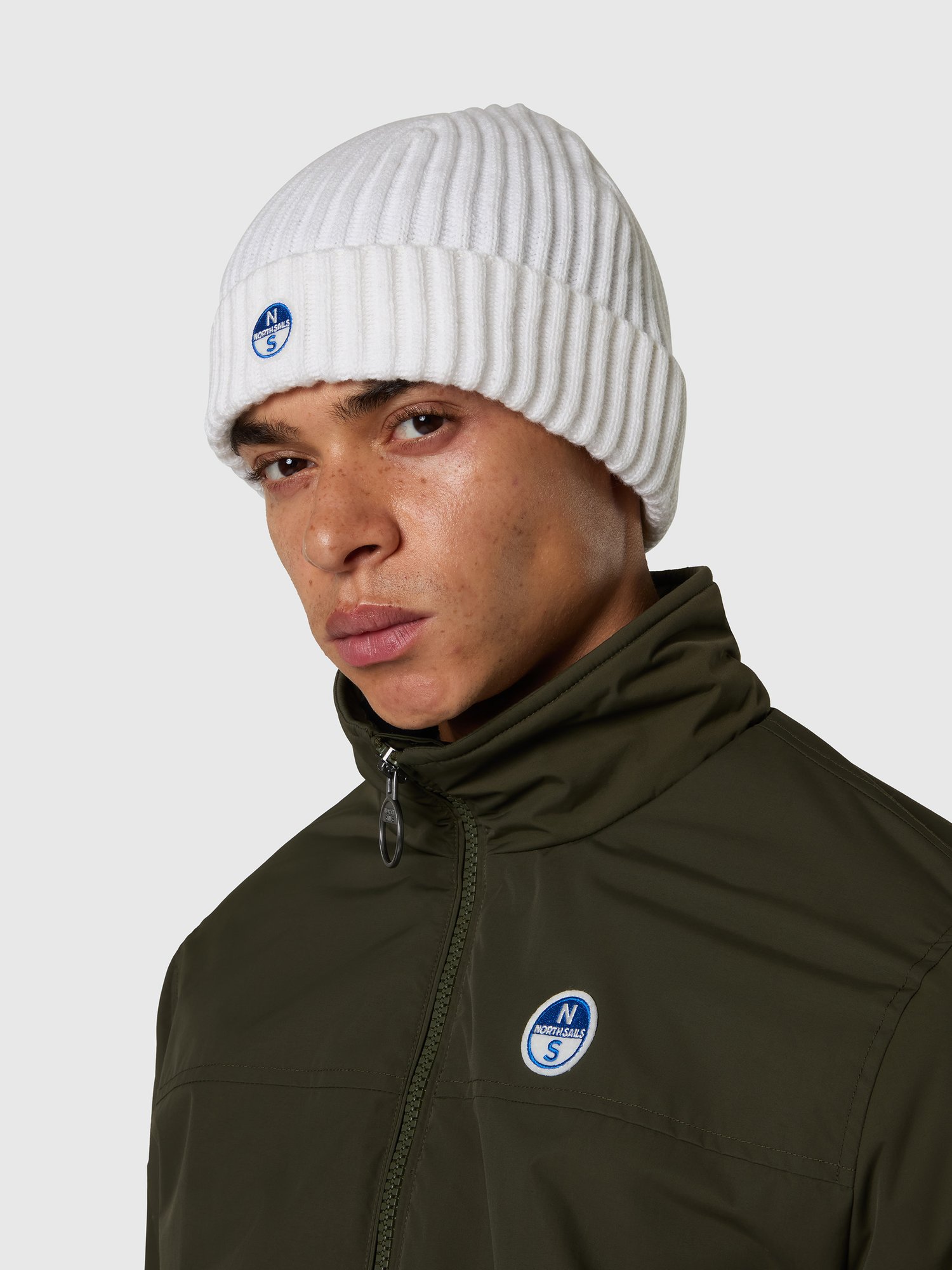 North Sails 623430/0105 MÜTZE, MARSHMALLOW