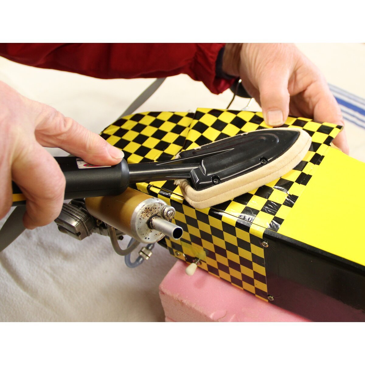 JAMARA Folienbügeleisen Digi Control Iron mit Digitalanzeige und Temperaturregelung