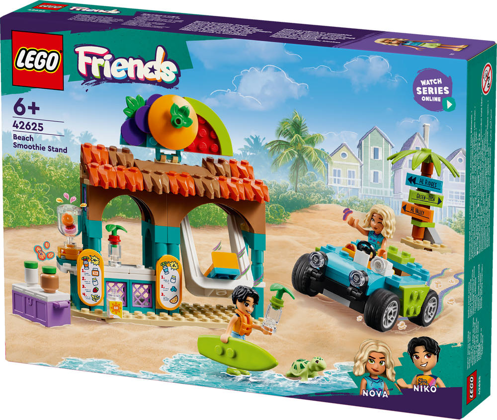 LEGO® Friends Smoothie-Stand am Strand Spielset 42625 Spielzeug, Spielbereich, Rad, Person, Draußen