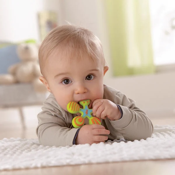 HABA Greifling Stern aus Silikon, Babyspielzeug & Zahnungshilfe mit verschiedenen Oberflächenstrukturen HABA Greifling Stern aus Silikon, Babyspielzeug & Zahnungshilfe mit verschiedenen Oberflächenstrukturen