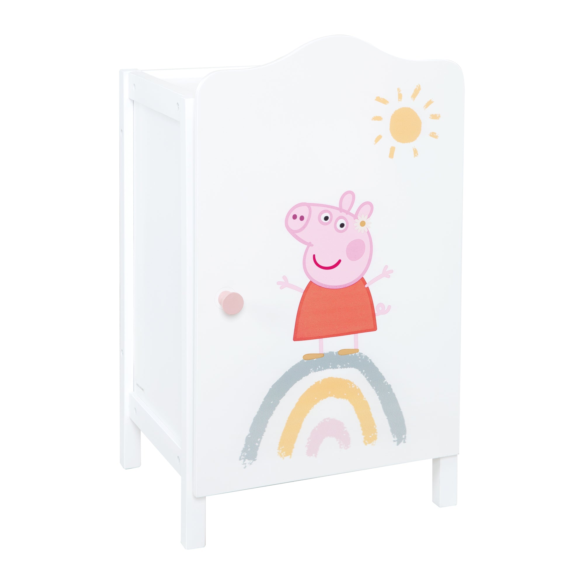 Roba 490030PP1 Puppenkleiderschrank Peppa Pig weiß – Puppenmöbel & Häuser - Bild 1 Roba 490030PP1 Puppenkleiderschrank Peppa Pig weiß – Puppenmöbel & Häuser - weiß - Puppenmöbel & Häuser - Produktbild 1