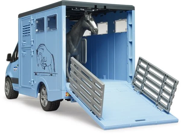 Bruder 02674 MB Sprinter Tiertransporter mit 1 Pferd Bruder 02674 MB Sprinter Tiertransporter mit 1 Pferd