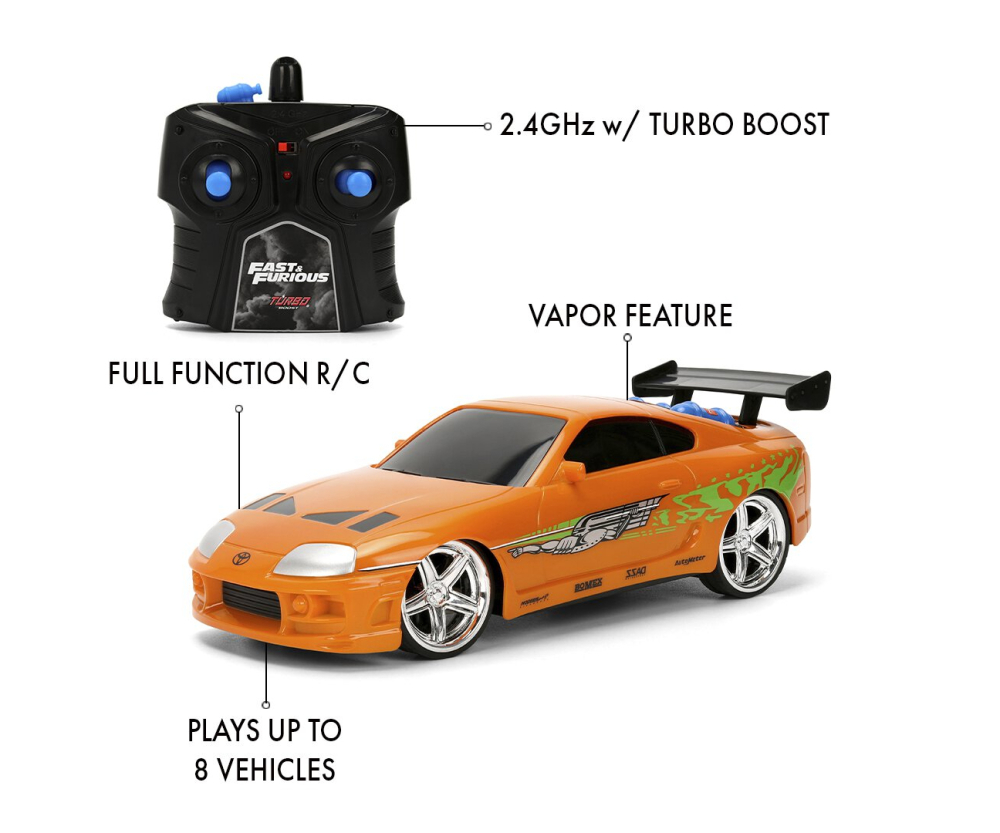 Jada RC Fast&Furious Nitro Powered Vapor 1:24