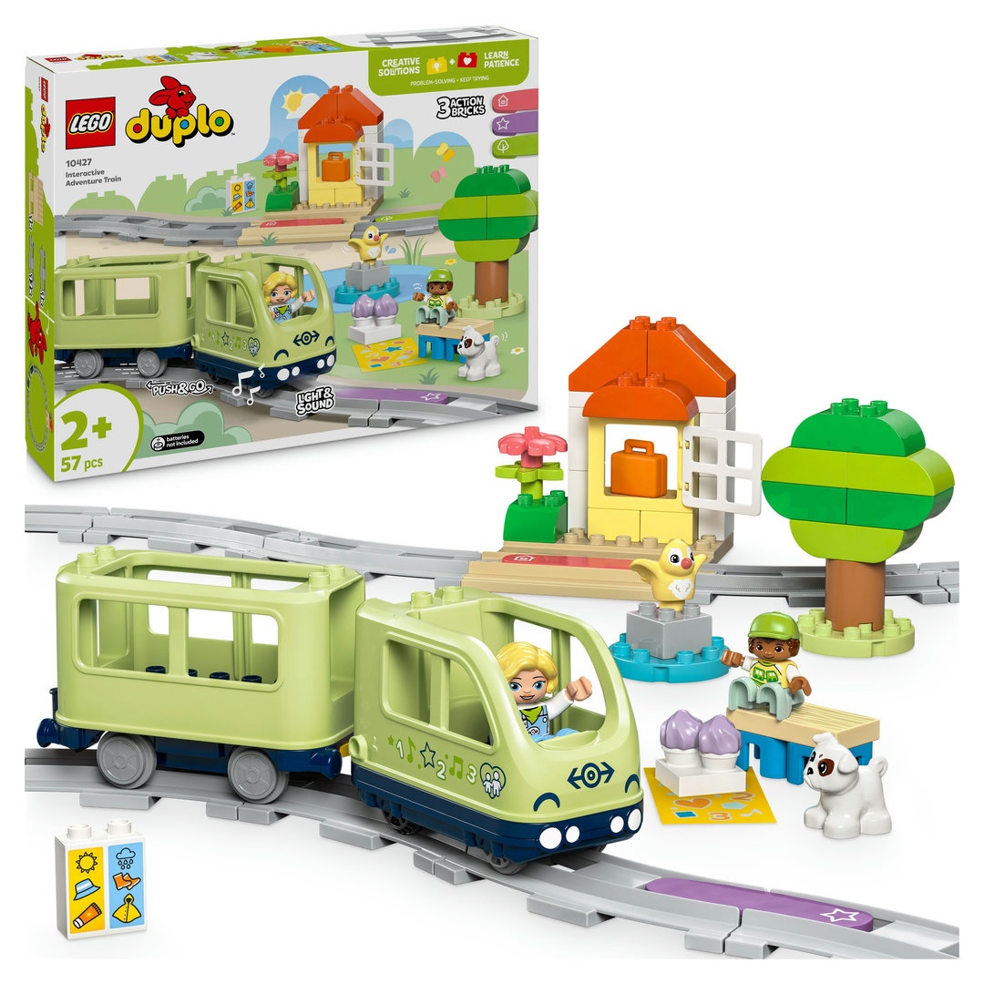 LEGO® DUPLO® Interaktive Abenteuer-Eisenbahn 10427 