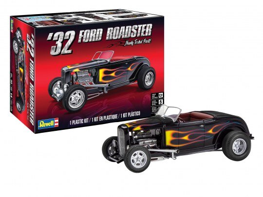 Revell_14524_32_Ford_Rat_Roadster_Revell_Modellbausatz, Sprach, Rad, Leichtmetallrad, Autorad, Reifen