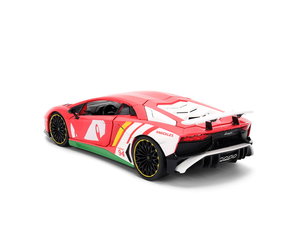 Jada Knuckles Lamborghini Aventador SV 1:24 Jada Knuckles Lamborghini Aventador SV 1:24