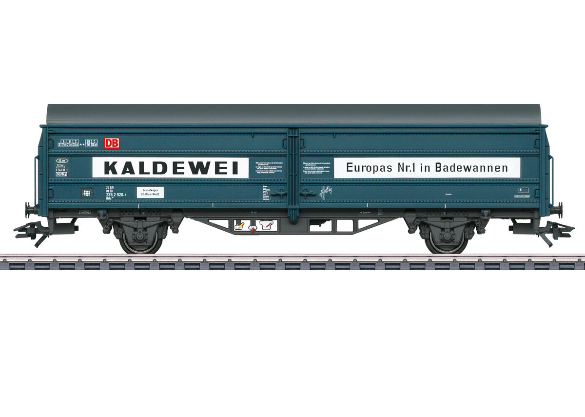 MÄRKLIN 47345 Schiebewandwagen Hbils MÄRKLIN, 47345, Schiebewandwagen, Hbils, Eisenbahn, Güterwagen, Versandbehälter, Fahrzeug, Zug