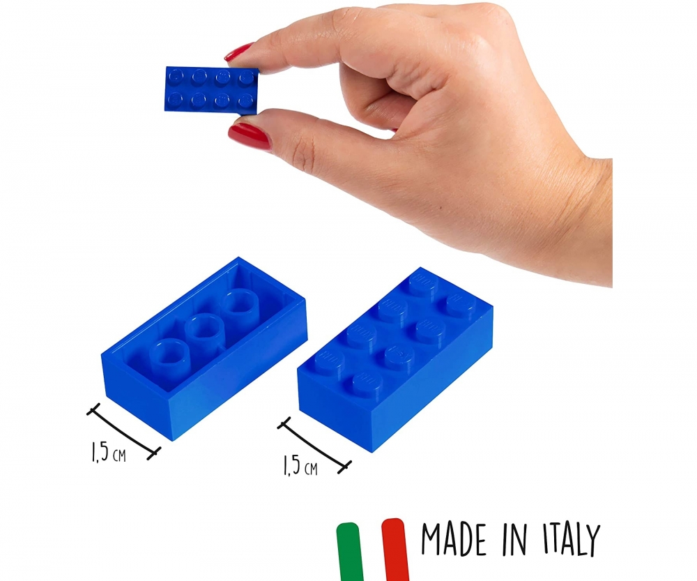 Androni Blox 500 blaue 8er Steine lose