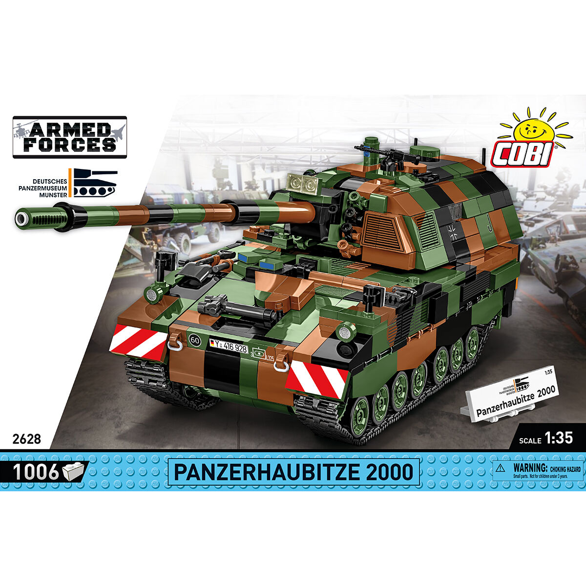 COBI 2628 - Panzerhaubitze 2000 Maßstabb 1:35) - Bild 3 COBI 2628 - Panzerhaubitze 2000 Maßstabb 1:35) - Bild 3