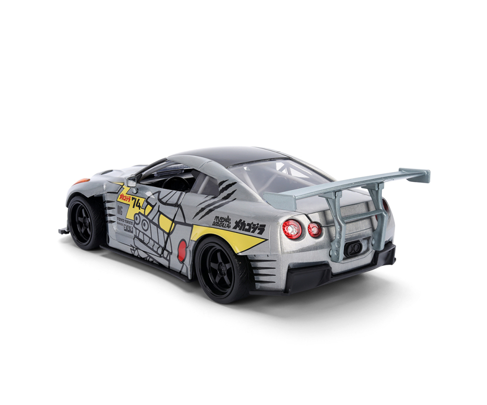 Jada Mechagodzilla 2009 Nissan GT-R 1:24