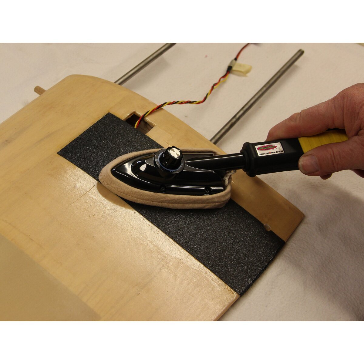 JAMARA Folienbügeleisen Pro Control Iron mit stufenloser Temperaturregelung