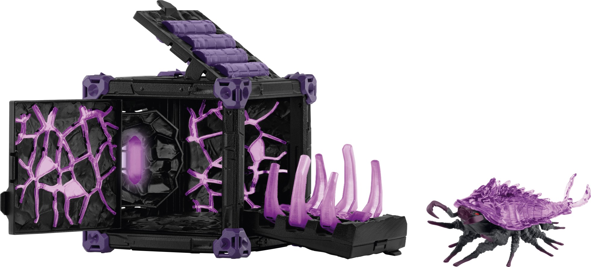 schleich, ELDRADOR, CREATURES, 42675, BattleCave, Schattenassel, Purpur, Elektronik, Hardware, Computerausrüstung
