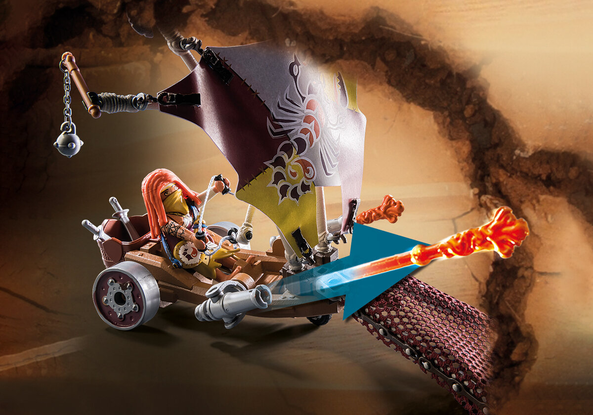 PLAYMOBIL 71026 Sal'ahari Sands - Dünensurfer Maschine, Rad, Person, Kart, Fahrzeug