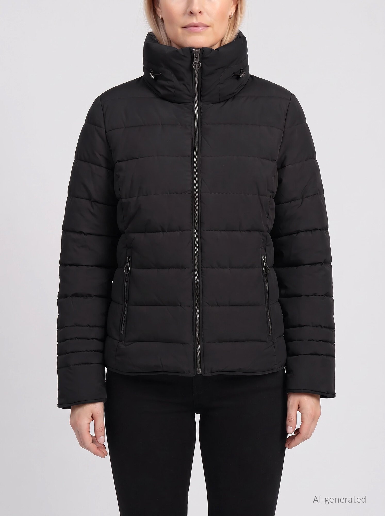 Covered Ria Damen Winterjacke - Schwarz Covered Ria Damen Winterjacke - Schwarz