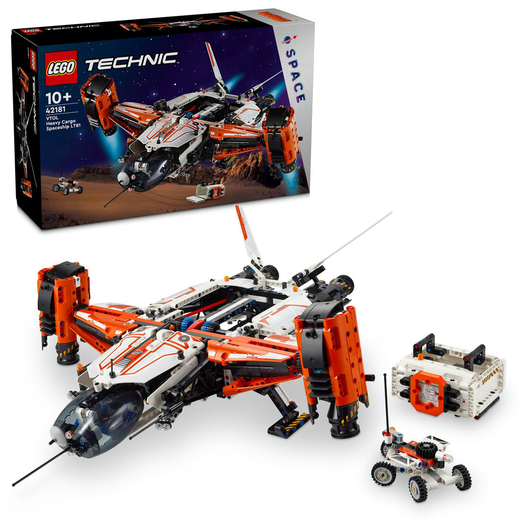 LEGO® Technic VTOL Schwerlastraumfrachter LT81 42181 Spielzeug, Maschine, Rad