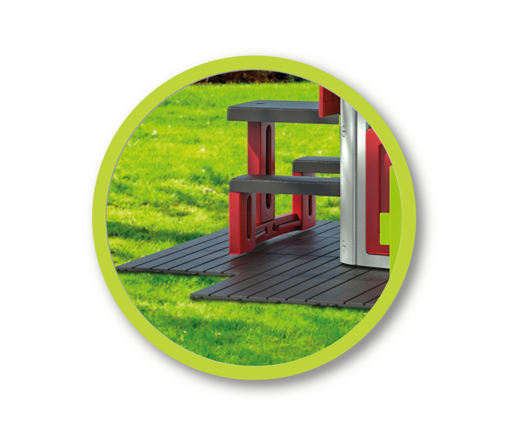Smoby Smoby Life Spielhauszubehör Bodenplatten Smoby Smoby Life Spielhauszubehör Bodenplatten