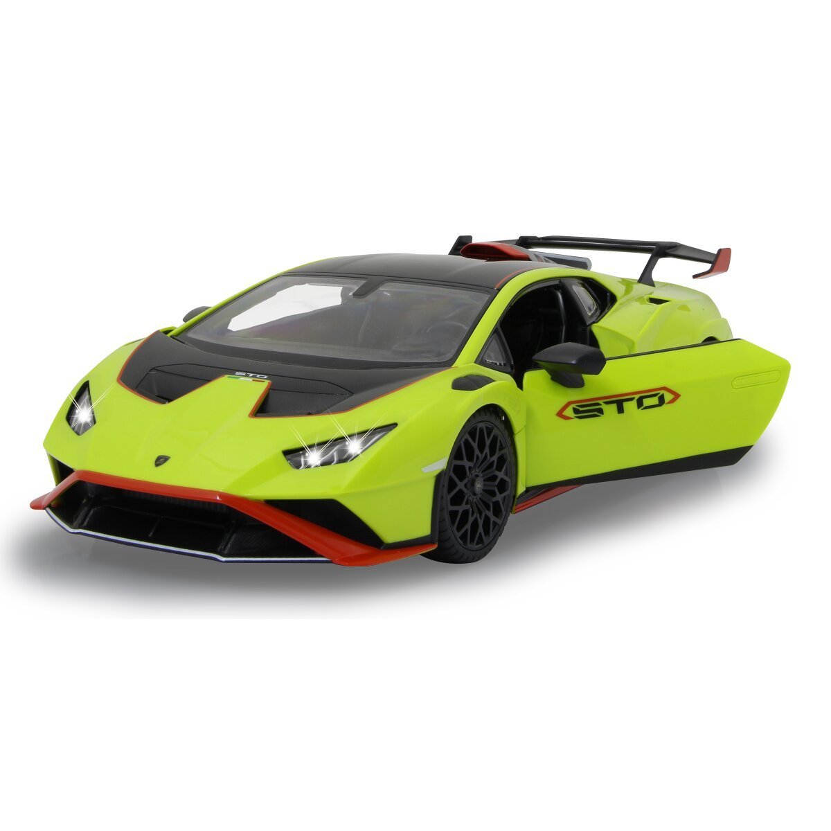 JAMARA Lamborghini Huracán STO 1:14 grün 2,4GHz Tür manuell ab 6 Jahren