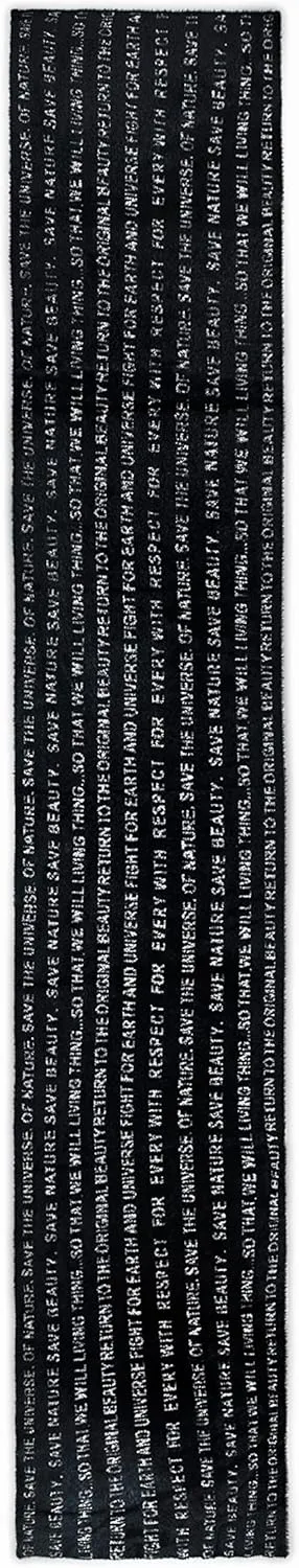 Desigual Damen Schal „I Wonder“ - Schwarz 22WAIA35