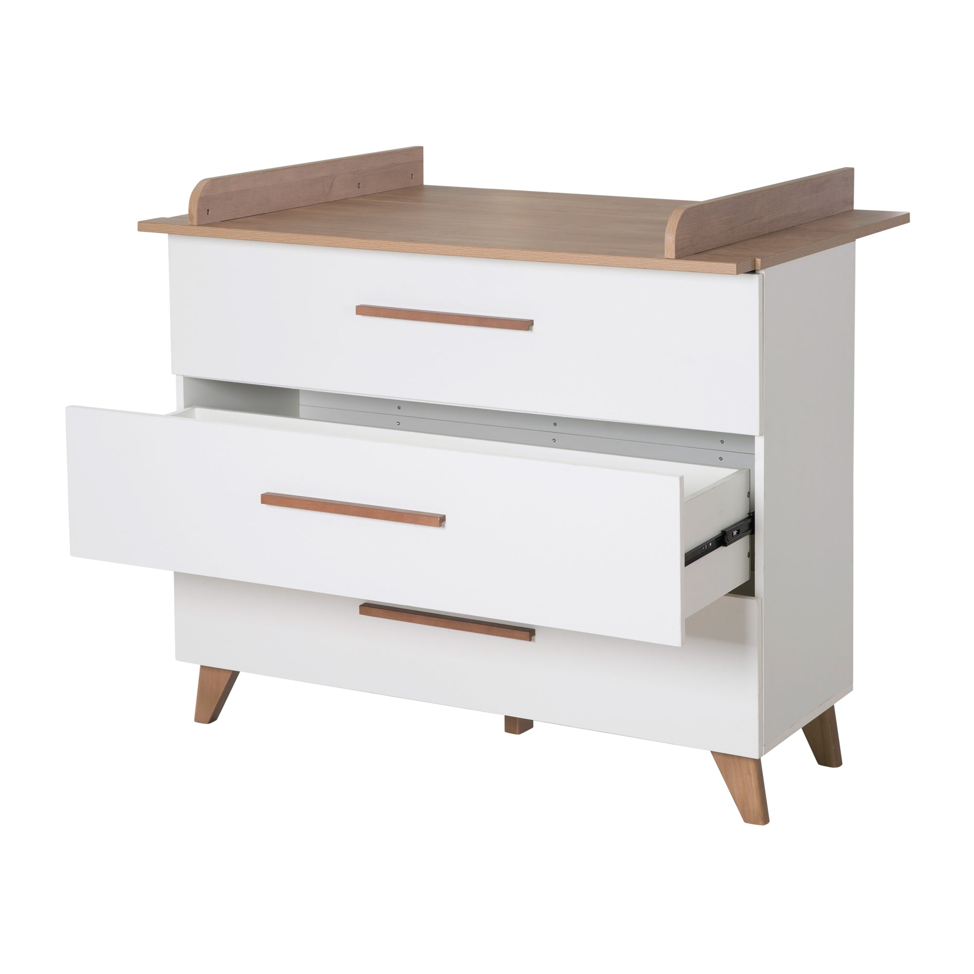 Roba 1731859 Wickelkommode breit +Wickelansatz Ole weiß - Produktbild 13