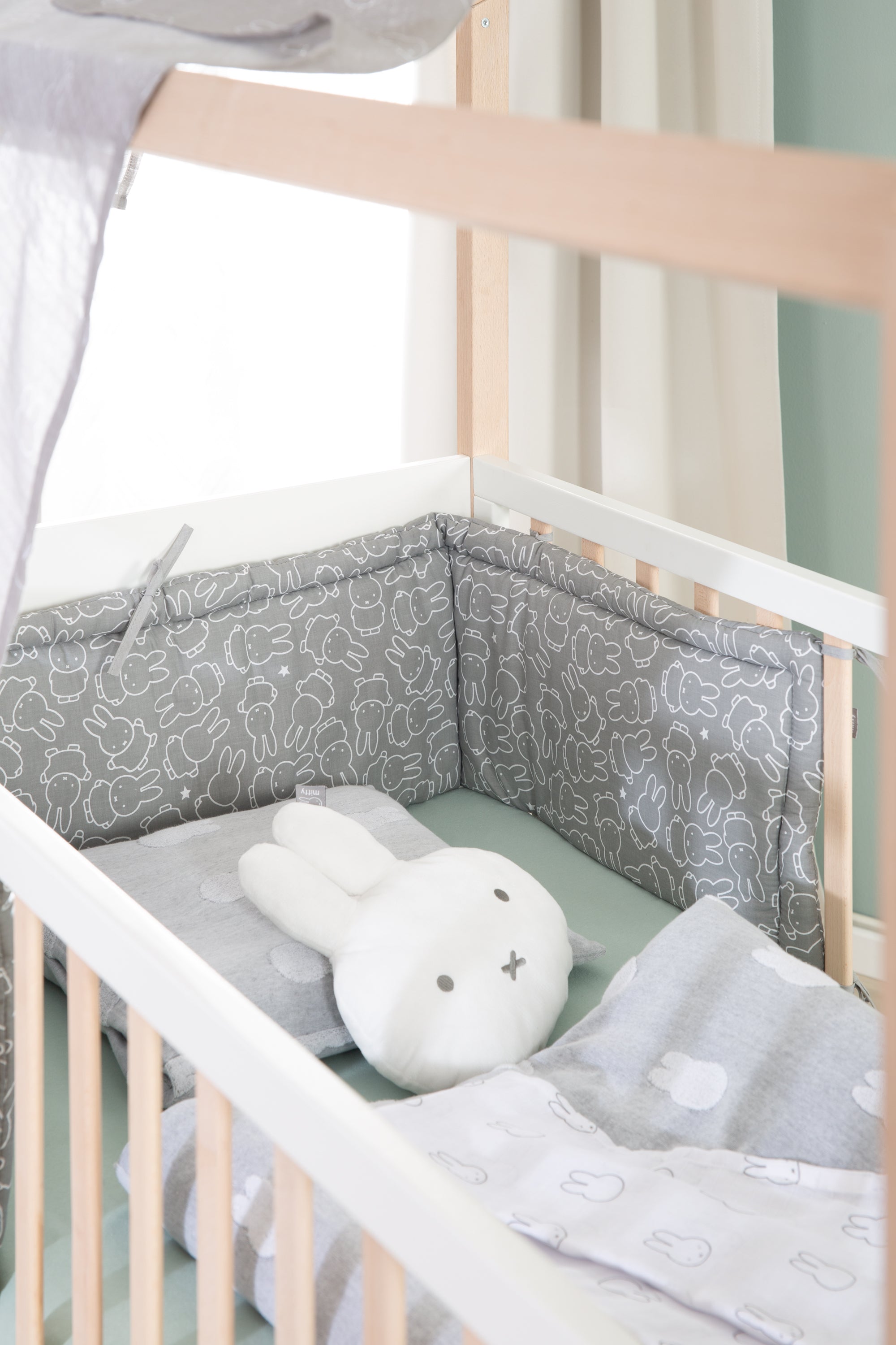 Roba 0292V210 Nestchen gewebt Miffy grau – Bettenzubehör - Bild 9 Roba 0292V210 Nestchen gewebt Miffy grau – Bettenzubehör - Produktbild 9