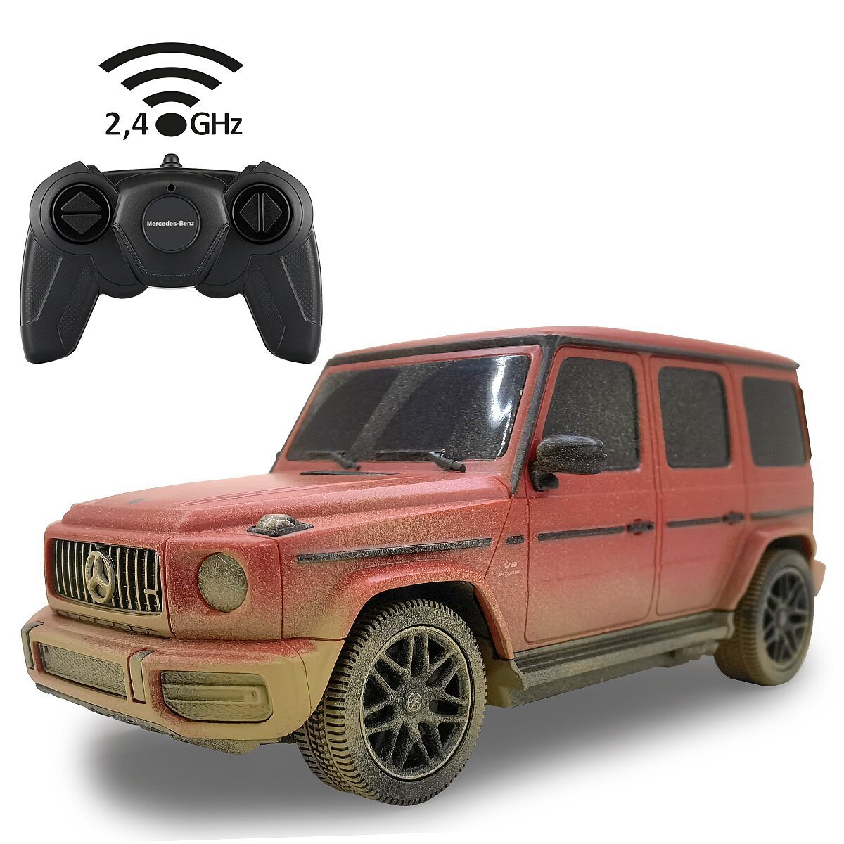 JAMARA Mercedes-AMG G 63 1:24 Muddy 2,4GHz ab 6 Jahren