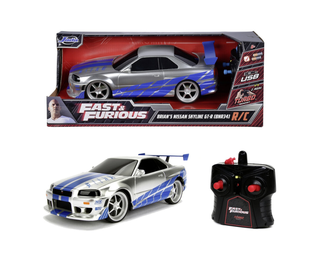 Jada RC Fast&Furious Nissan Skyline GTR 1:16