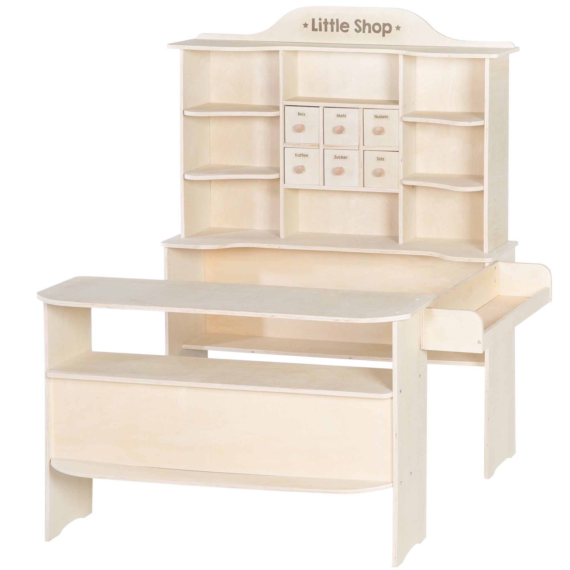 Roba 9286 Verkaufsstand natur lackiert – Rollenspiel - natur lackiert - Rollenspiel - Produktbild 1