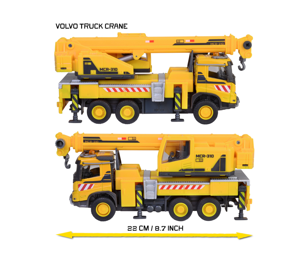 Majorette Volvo FH16 Truck + Wheel Loader