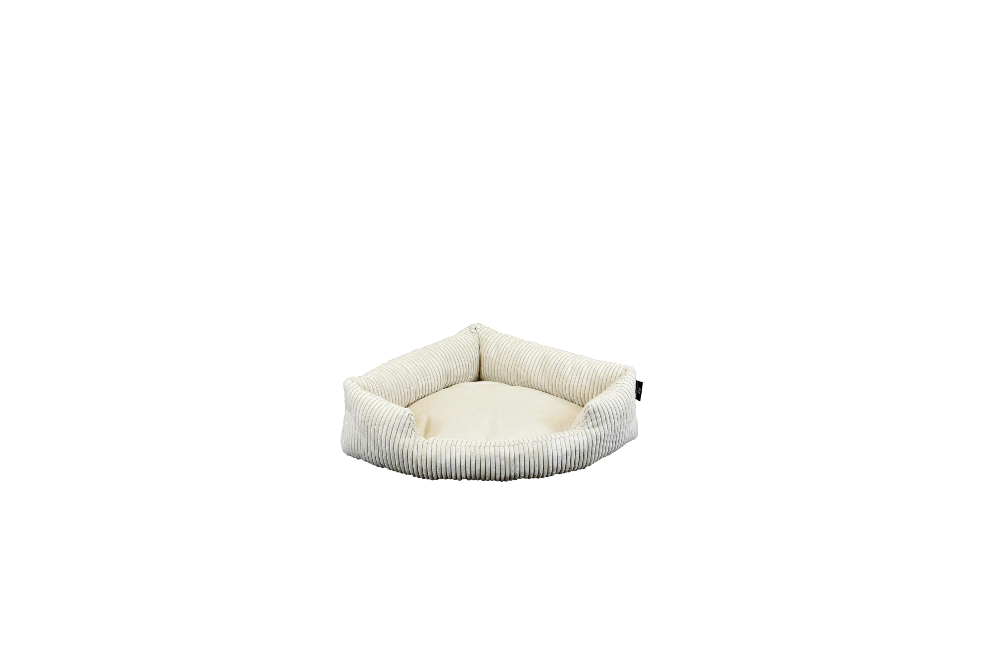 Rohrschneider RS 22334 Eck-Kuschelsofa Tabby Cord – Sofa mit Wendekissen GR.1 Beige