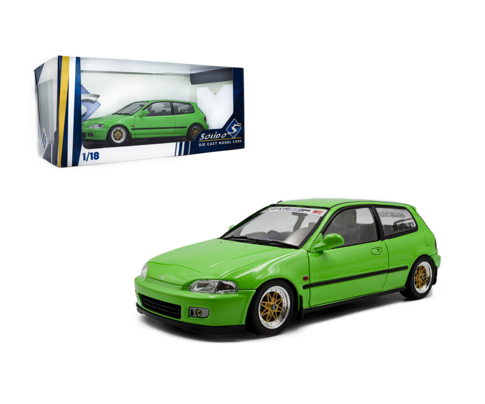 Solido 1:18 Honda Civic (EG) grün